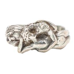 101 - ANILLO ERÓTICO EN PLATA