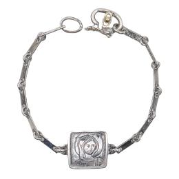 277 - PULSERA ESCAPULARIO DE PLATA