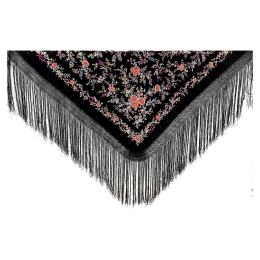 1058  -  MANTÓN DE MANILA DE MEDIADOS DEL SIGLO XX