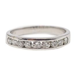 105 - ANILLO MEDIA ALIANZA CON BRILLANTES