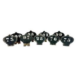 1217  -  CONJUNTO DE 9 NUMEROS PARA JUEGO