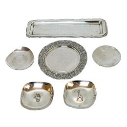 969  -  LOTE VARIADO DE PLATA DE MEDIADOS DEL SIGLO XX