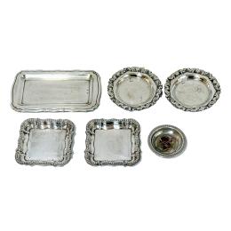 1000  -  SEIS CENTRITOS DE PLATA DEL ÚLTIMO CUARTO DEL S.XX