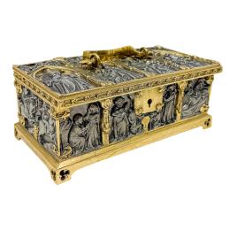 975  -  CAJA JOYERO ALEMANA DE FINALES DEL  S.XX