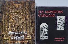 127  -  DOS LIBROS SOBRE ARQUITECTURA MONACAL