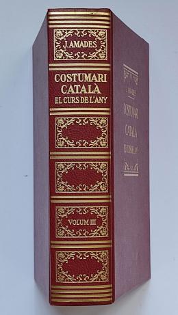 136  -  COSTUMARI CATALÀ. VOLUMEN III.  