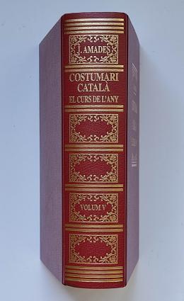 137  -  COSTUMARI CATALÀ. VOLUMEN V.  