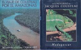 159  -  DOS LIBROS SOBRE JACQUES COUSTEAU.   