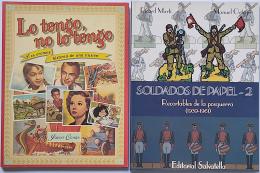 182  -  DOS LIBROS SOBRE COLECCIONISMO DE CROMOS Y RECORTABLES.   