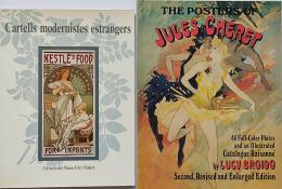 197  -  DOS LIBROS SOBRE CARTELES MODERNISTAS.   