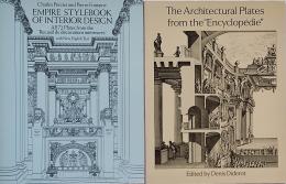 198  -  DOS LIBROS SOBRE ARQUITECTURA Y DECORACIÓN DE INTERIORES.  