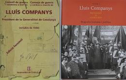 203  -  DOS LIBROS SOBRE LLUÍS COMPANYS.   