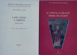 220  -  DOS LIBROS SOBRE ARTE EN GIRONA.   