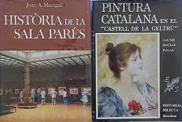 222  -  DOS LIBROS SOBRE ARTE EN CATALUNYA.   