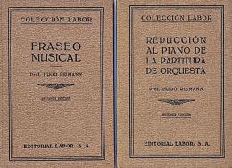 236  -  DOS LIBROS DE LA COLECCIÓN LABOR SOBRE MÚSICA.  