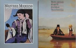 239  -  DOS LIBROS SOBRE PINTURA EN LA COLECCIÓN THYSSEN-BORNEMISZA.