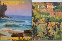 258  -  DOS LIBROS SOBRE PINTORES CATALANES