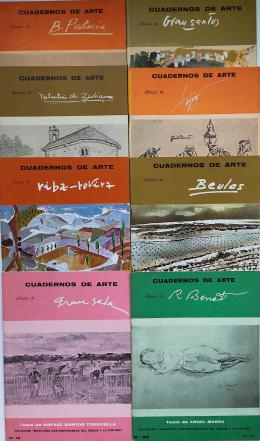 293  -  OCHO EJEMPLARES DE CUADERNOS DE ARTE 