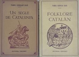 306  -  DOS LIBROS SOBRE CULTURA CATALANA