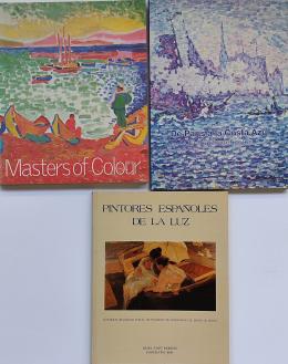 310  -  TRES LIBROS SOBRE PINTURA.   
