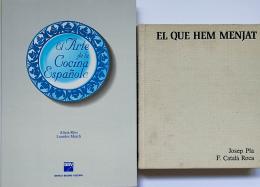 314  -  DOS LIBROS SOBRE GASTRONOMÍA.   