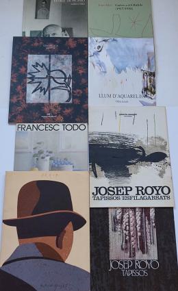 331  -  OCHO LIBROS Y CATÁLOGOS DE ARTE.   