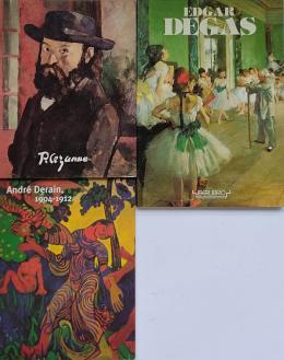 387  -  TRES LIBROS SOBRE PINTORES.   