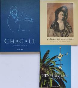 392  -  TRES LIBROS SOBRE ARTE.   