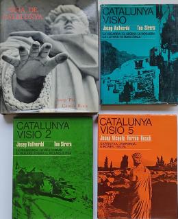 401  -  CUATRO LIBROS SOBRE CATALUNYA:    