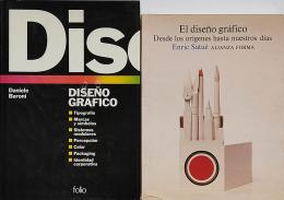 403  -  DOS LIBROS SOBRE DISEÑO GRÁFICO.   