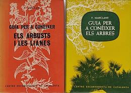 404  -  DOS LIBROS SOBRE BOTÁNICA. CENTRE EXCURSIONISTA DE CATALUNYA