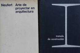 424  -  DOS LIBROS SOBRE ARQUITECTURA Y CONSTRUCCIÓN.    