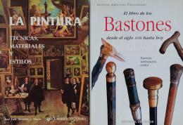 427  -  DOS LIBROS SOBRE ARTE Y ANTIGÜEDADES.   