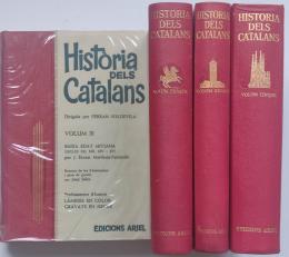 433  -  HISTÒRIA DELS CATALANS.  (CUATRO VOLÚMENES).