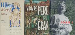 445  -  TRES LIBROS SOBRE HISTORIA DE CATALUNYA