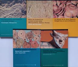 97  -  CINCO LIBROS SOBRE HISTORIA ANTIGUA Y ARQUEOLOGÍA.  