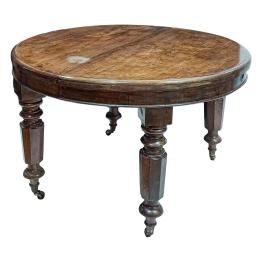 338  -  MESA DE COMEDOR INGLESA DEL ÚLTIMO TERCIO DEL S.XIX