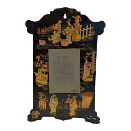 519 - PLAFÓN JAPONÉS DE FLES. DEL S.XIX
