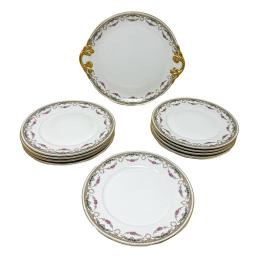 604 - SERVICIO DE POSTRE DE LIMOGES, MEDIADOS S.XX