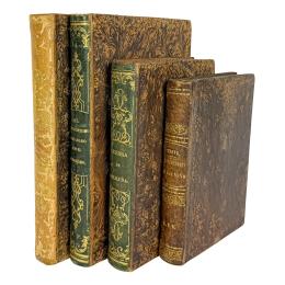 284  -  CUATRO LIBROS DE MEDIADOS DEL SIGLO XIX 