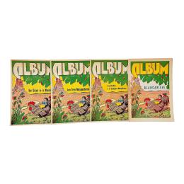 282  -  CUATRO ALBUMS DE CROMOS