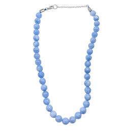 122  -  COLLAR GARGANTILLA DE ÁGATA AZUL