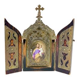 949  -  PEQUEÑO TRÍPTICO ALTAR DEL PRIMER TERCIO DEL S.XX