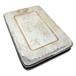 720 - LIBRETA CON TAPAS DE PLATA DEL ÚLTIMO CUARTO DE S. XX