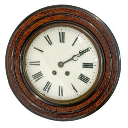 830  -  RELOJ DE PARED OJO DE BUEY DE FINALES DEL S.XIX