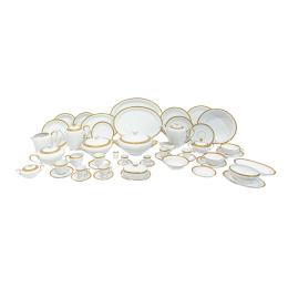 501 - GRAN VAJILLA EN PORCELANA DE BAVARIA PARA 12 SERVICIOS