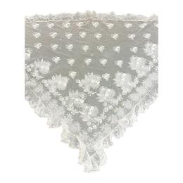 855  -  MANTILLA BLANCA DEL PRIMER TERCIO DEL S.XX