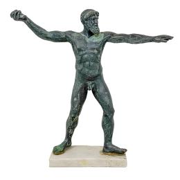 1013 - FIGURA EN BRONCE DEL DIOS DEL CABO ARTEMISIO