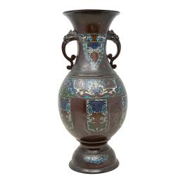 451 - JARRÓN CHINO DE PRINCIPIOS DE S. XX