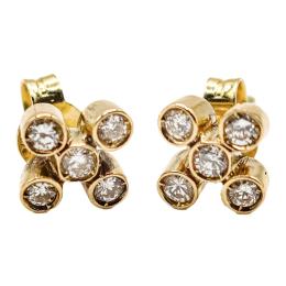 80  -  PENDIENTES CON BRILLANTES